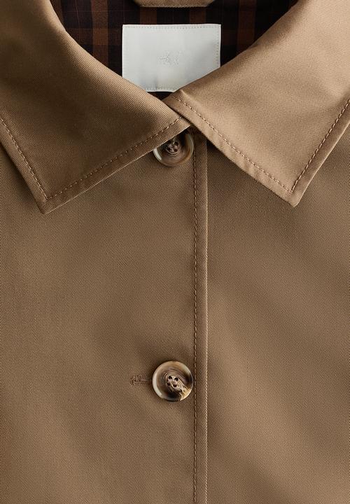 H&M - Twill jacket - dark beige