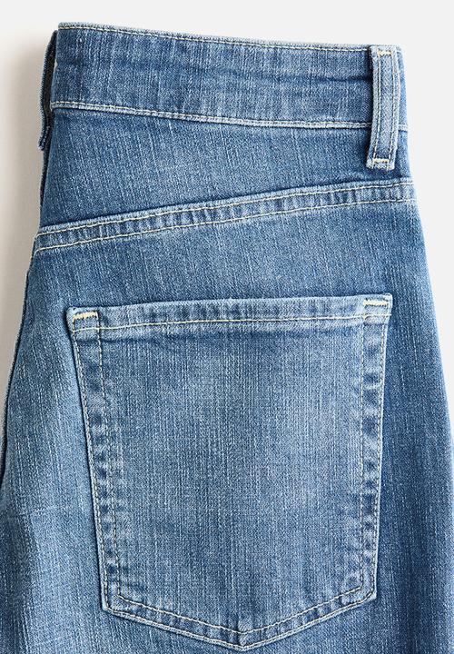 H&M - Bootcut high jeans - denim blue