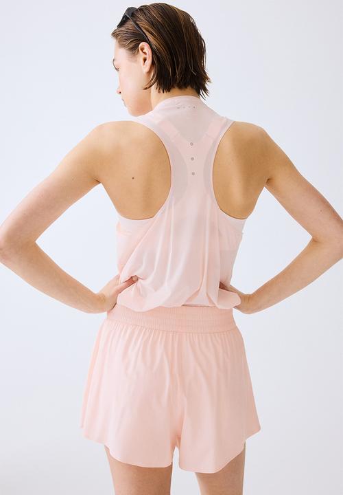 H&M - Layered sports shorts with pocket - blush