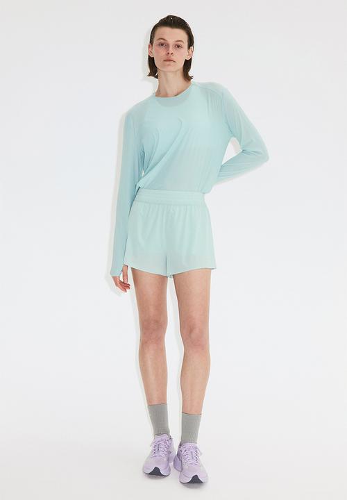 H&M - Layered sports shorts with pocket - amazonite blue