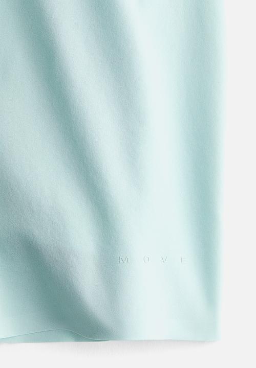 H&M - Layered sports shorts with pocket - amazonite blue