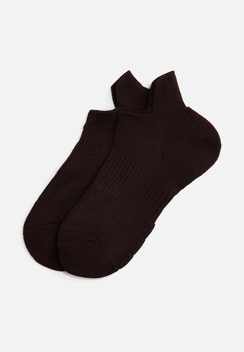 H&M - 5-pack sports socks with drymove™ - white/beige