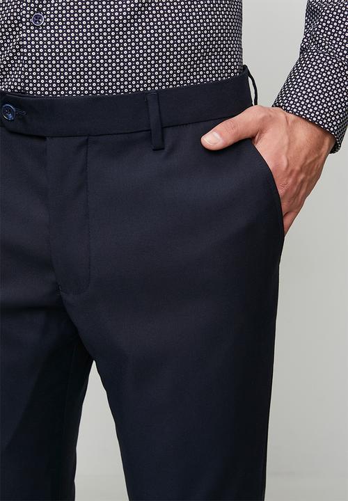 POLO - Mens slim fit trouser - navy
