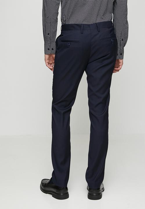 POLO - Mens slim fit trouser - navy