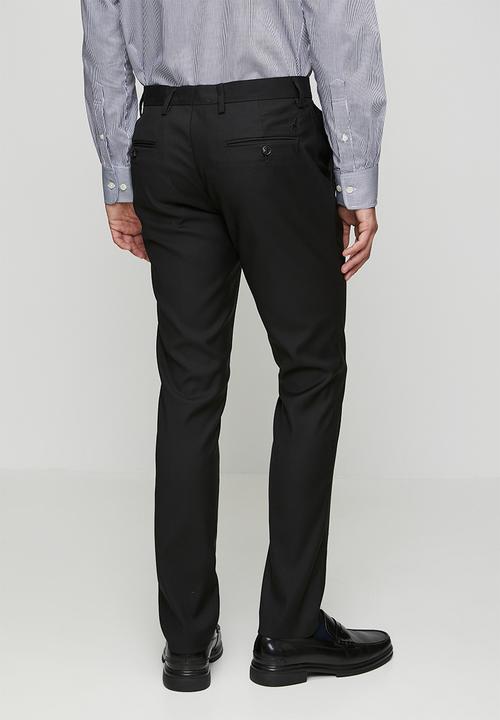 POLO - Mens slim fit trouser - black