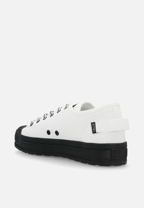 S.P.C.C - Surge DEFCON Lo Sneakers  - White/Black