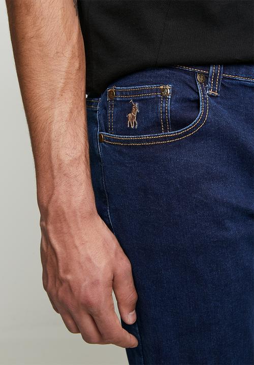 POLO - Mens peter slim leg jean - Blue