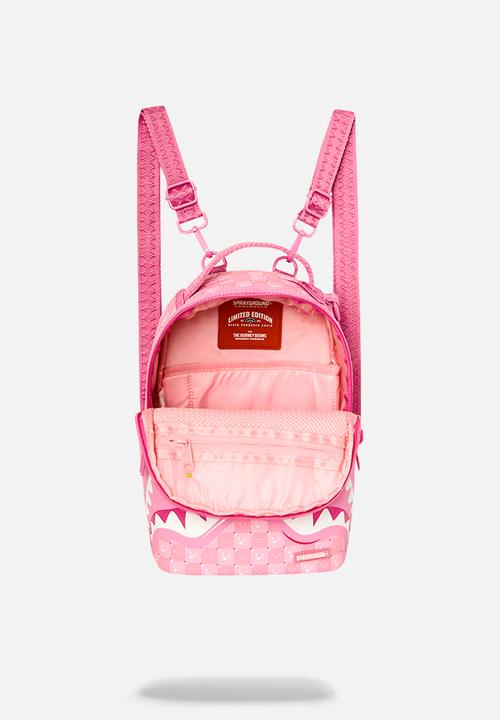 Sprayground - Check Faces Mini Backpack - Pink