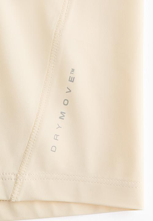 H&M - Cooling running t-shirt with drymove. - butter yellow