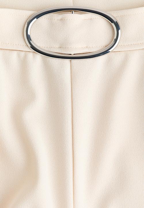 H&M - Ponte di roma trousers - cream