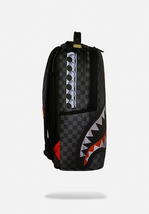Sprayground - Boeing P-51 Mustang Sharkmouth Backpack - Black