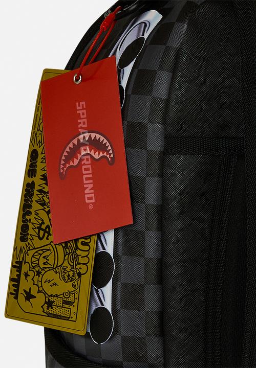 Sprayground - Boeing P-51 Mustang Sharkmouth Backpack - Black