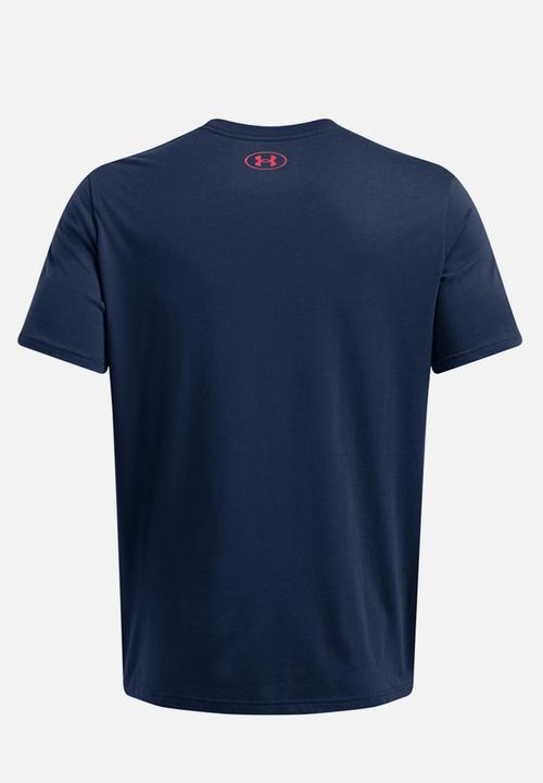 Under Armour - UA M BOXED SPORTS UPDATED SHORT SLEEVE - Navy