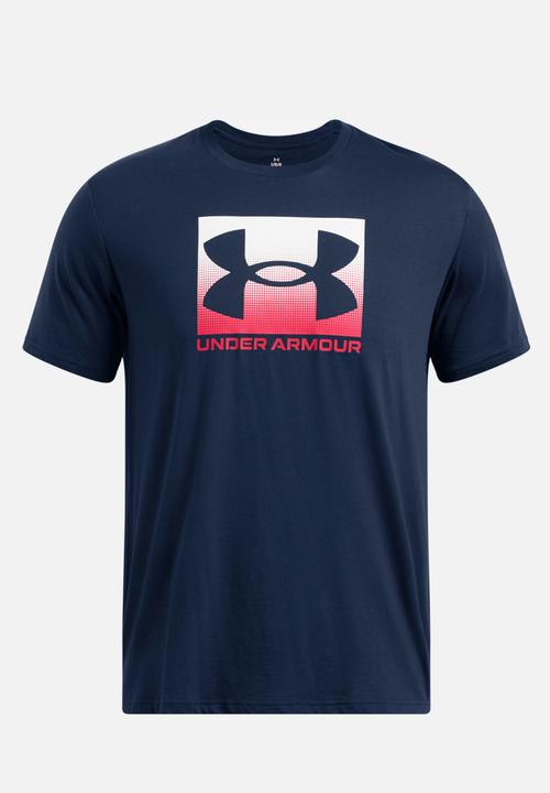 Under Armour - UA M BOXED SPORTS UPDATED SHORT SLEEVE - Navy