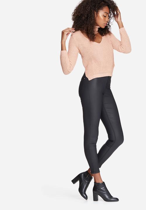 Missguided - Side split roll neck knit