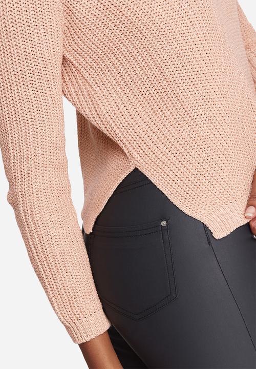 Missguided - Side split roll neck knit