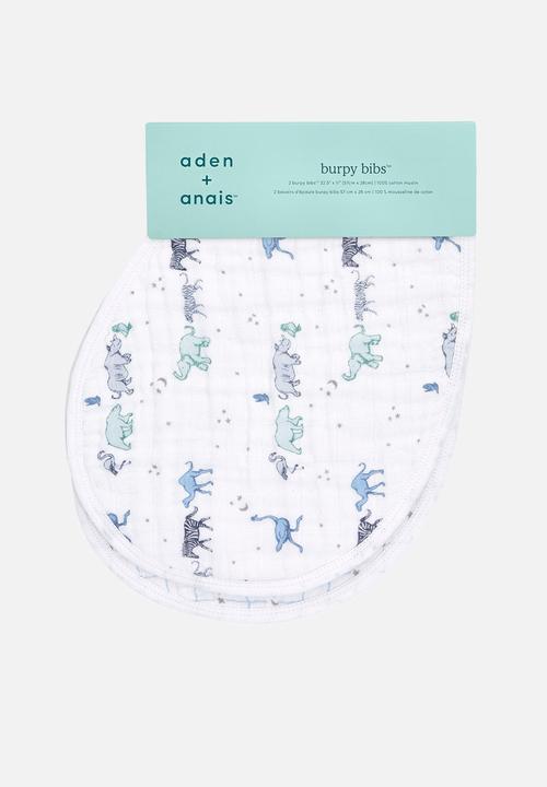 Aden & Anais - Burby Bibs Cotton Muslin 2Pk - Rising Star 2-Pack