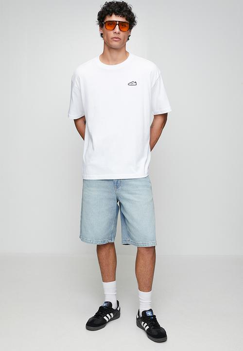 adidas Originals - Superstar Emb Tee  - white