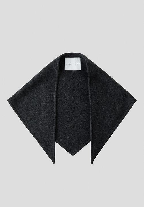 H&M - H&M Atelier: Cashmere scarf - dark grey