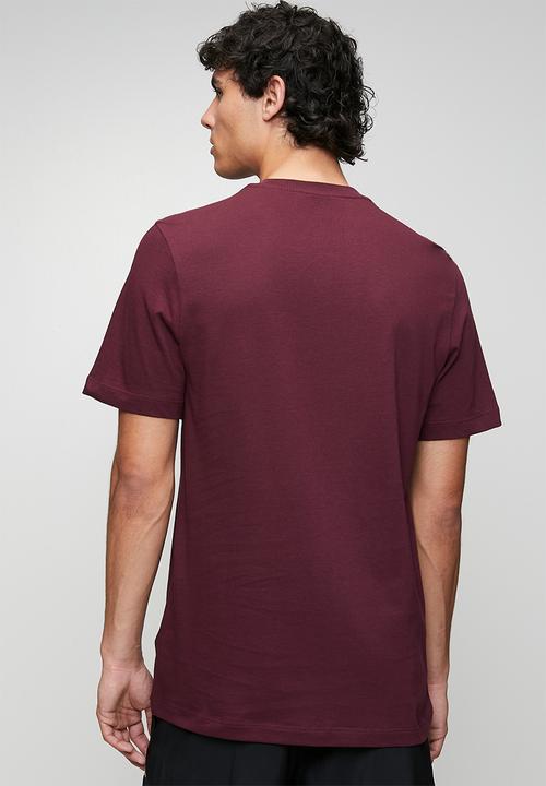 adidas Performance - COLLEGIATE Tee  - maroon