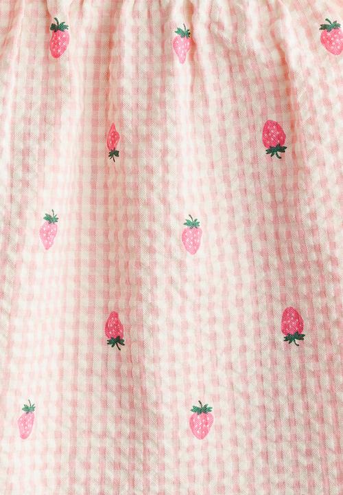 H&M - 2-piece set - light pink/strawberries