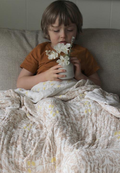 Aden & Anais - Dream Blanket Silky Soft - Natural Woodland
