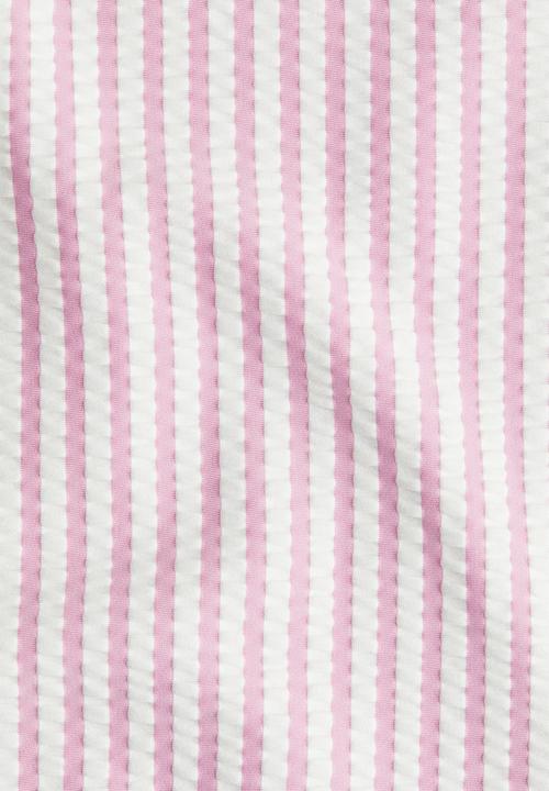 H&M - Upf 50 swim top - light pink/white striped
