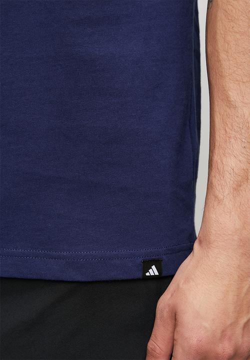 adidas Performance - Small LogoIDE ILL Tee  - dark blue