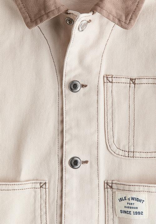 H&M - Utility twill jacket - light beige