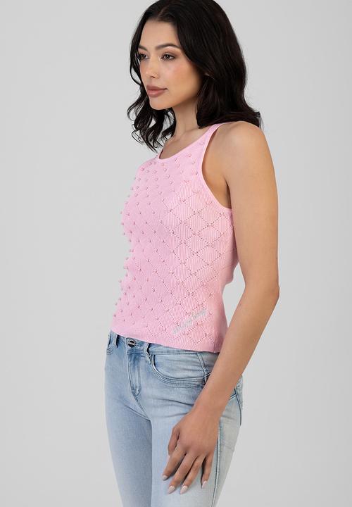 SISSY BOY - Fall Into You Knit Top - Pink