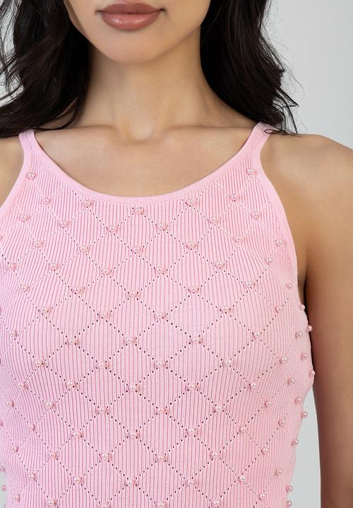SISSY BOY - Fall Into You Knit Top - Pink