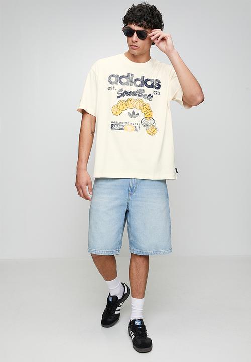 adidas Originals - OG SB Tee  - cream white 