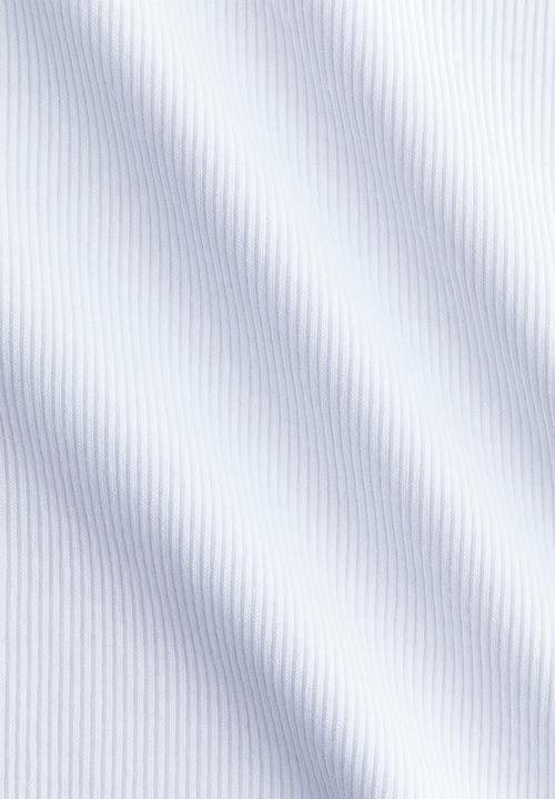 H&M - Ribbed cotton vest top - white