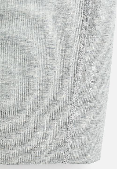 H&M - Regular fit sleeveless sports hoodie with drymove™ - grey marl