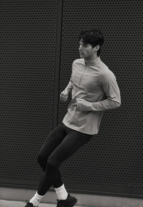 H&M - Pocket-detail running tights with drymove™ - black