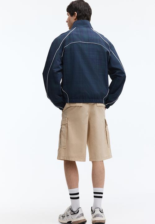 H&M - Loose fit cotton cargo shorts - beige