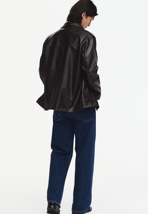 H&M - Coated jacket - dark brown