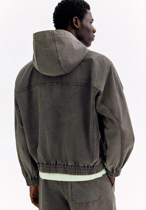 H&M - Hooded jacket - dark grey
