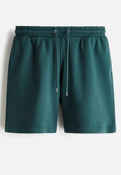 H&M - Regular fit sweatshorts - dark teal