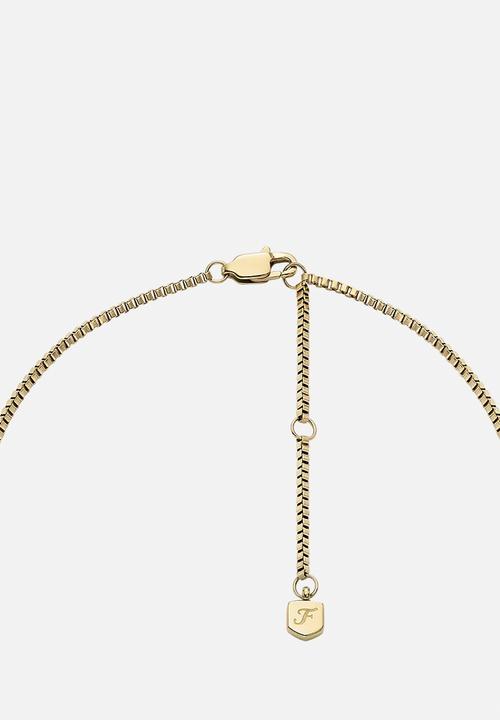 Fossil - Fossil JA7248710 Necklace - Gold