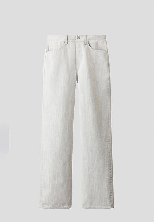 H&M - H&M Atelier: Regular jeans - denim white