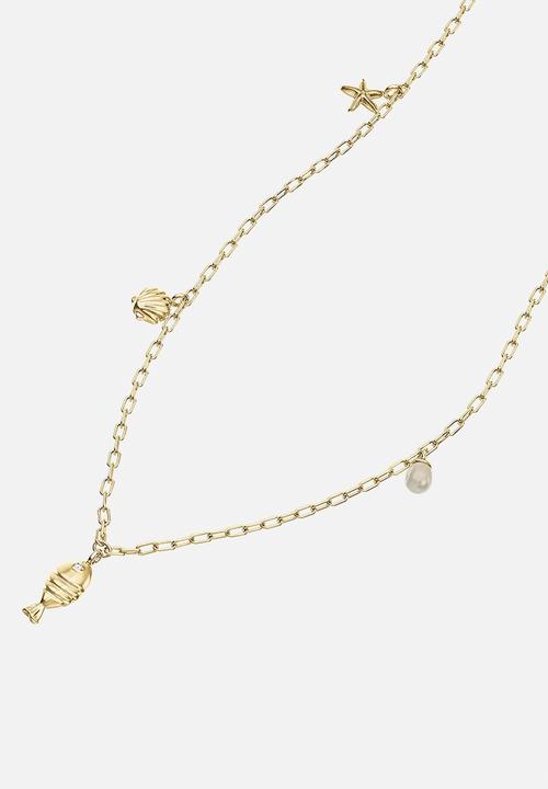 Fossil - Sutton JA7317710 Necklace - White