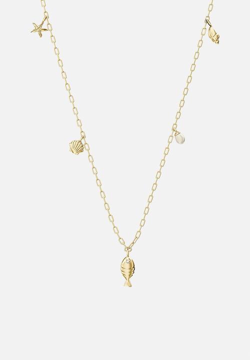 Fossil - Sutton JA7317710 Necklace - White