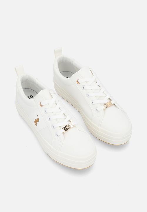 POLO - Canvas sneaker - white