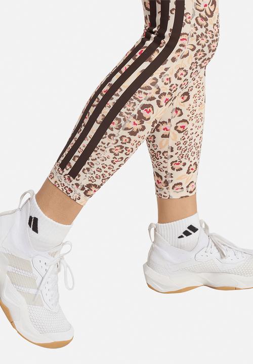adidas Performance - Farm Leggings - Ecru Tint/Multicolor/Shadow Brown