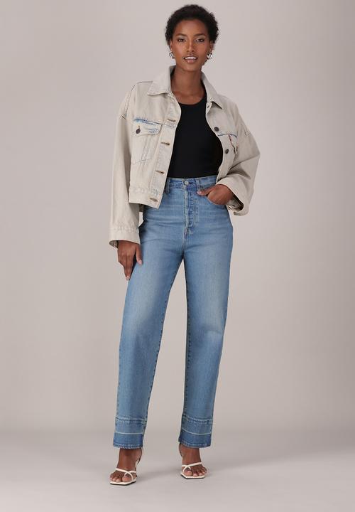 Levi’s® - Ribcage Straight Ankle Jeans - Time To Dust Wp