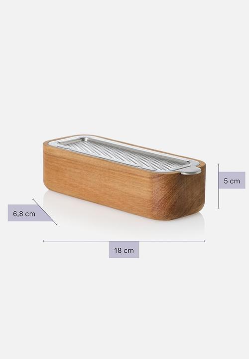 Adhoc - Adhoc Table fine grater CutnServe, Stainless Steel