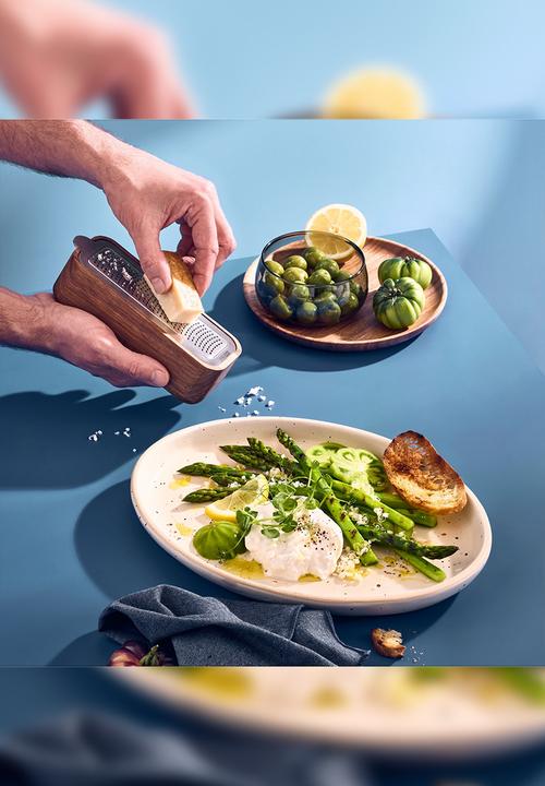 Adhoc - Adhoc Table fine grater CutnServe, Stainless Steel