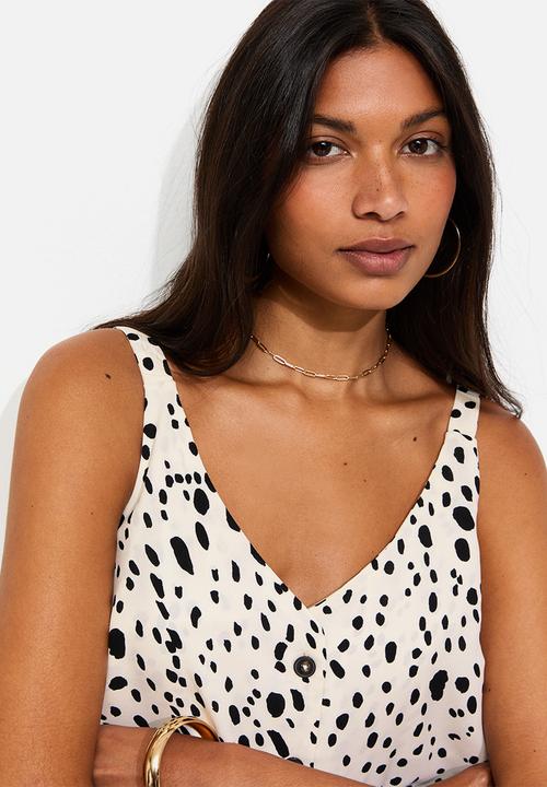 New Look - K elson mm alison cami - white