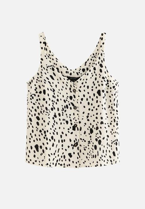 New Look - K elson mm alison cami - white